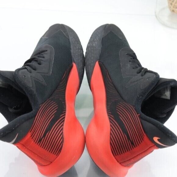 Nike Precision4 Sneaker Men's Size 8 Black Camellia Chile Red Basketball Shoe - Picture 8 of 12